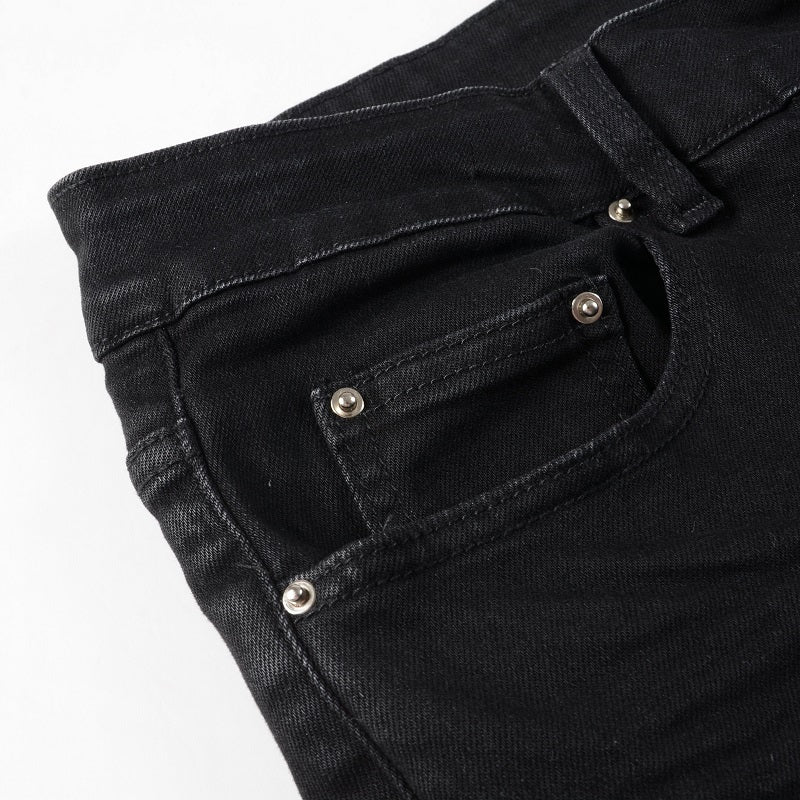 Stealth Black Slim Jeans