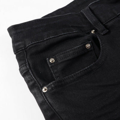 Stealth Black Slim Jeans