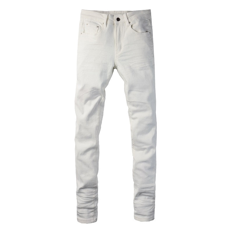Arctic White Slim Jeans