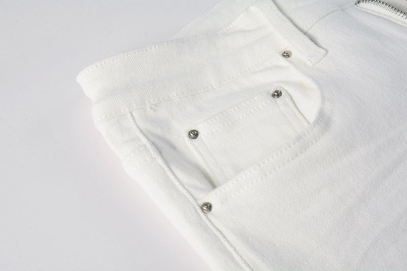 Arctic White Slim Jeans
