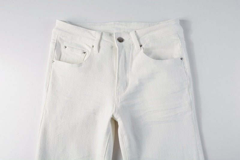 Arctic White Slim Jeans