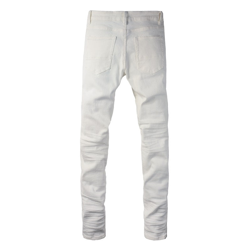 Arctic White Slim Jeans