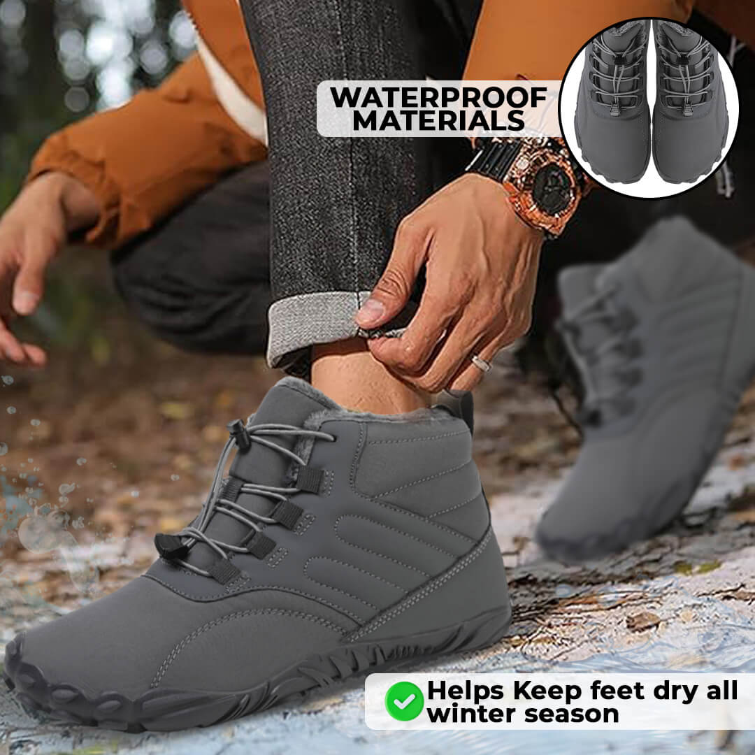 Non-slip & waterproof winter barefoot shoe (Unisex)