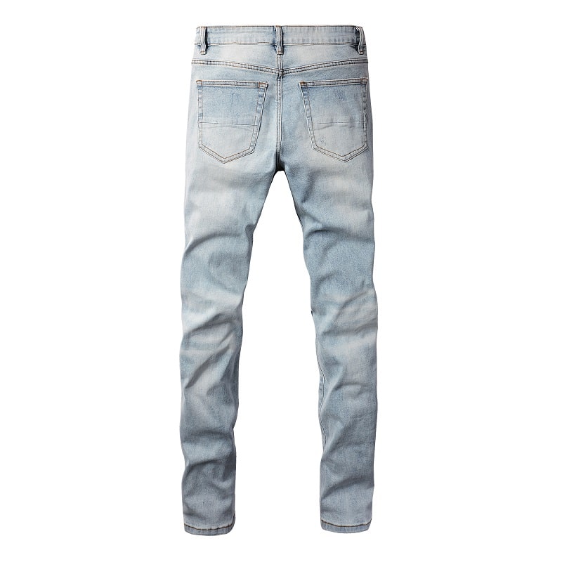 Glacier Fade Distressed Jeans