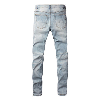 Glacier Fade Distressed Jeans