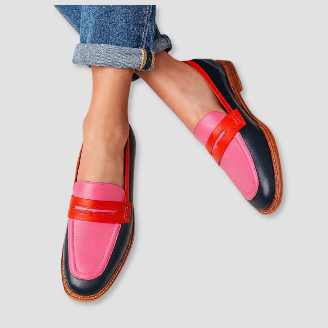 Viva | Cheerful Print Moccasins