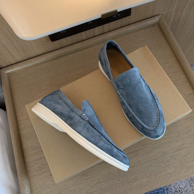 David | Minimalist Suede Loafers