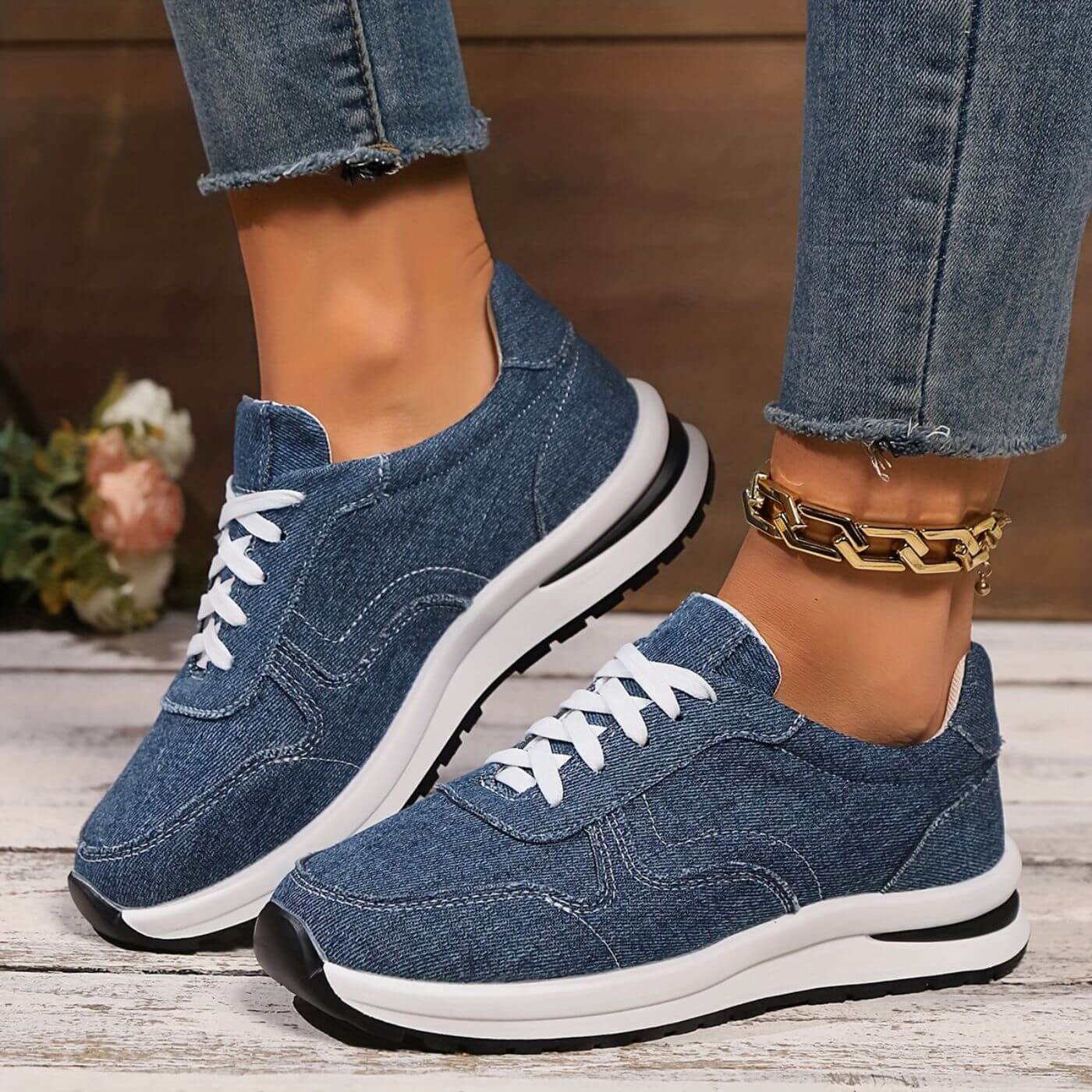 Thessalia | Komfortschuhe mit dicker Sohle