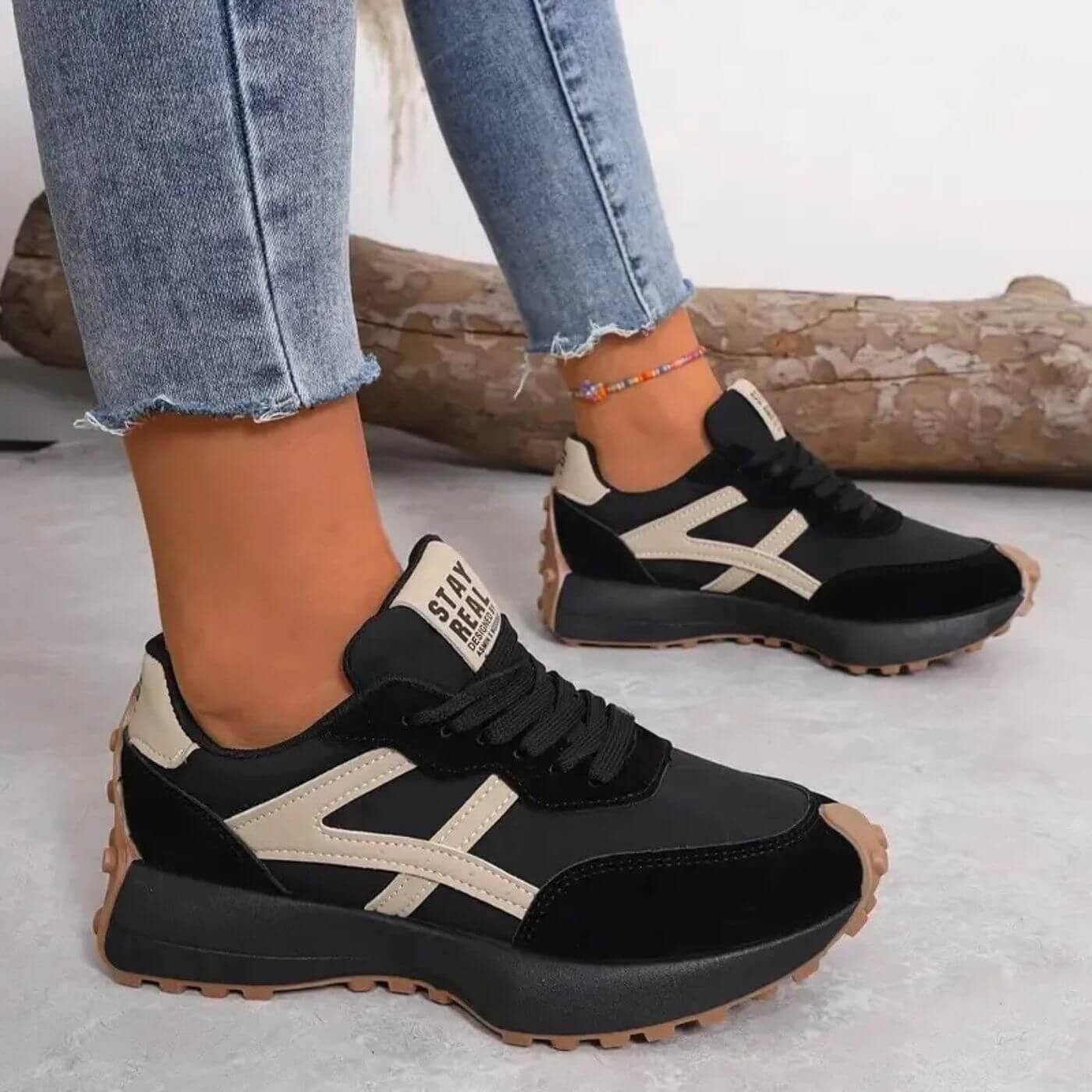 Kylee Supportive Non-Slip Orthopedic Trainers