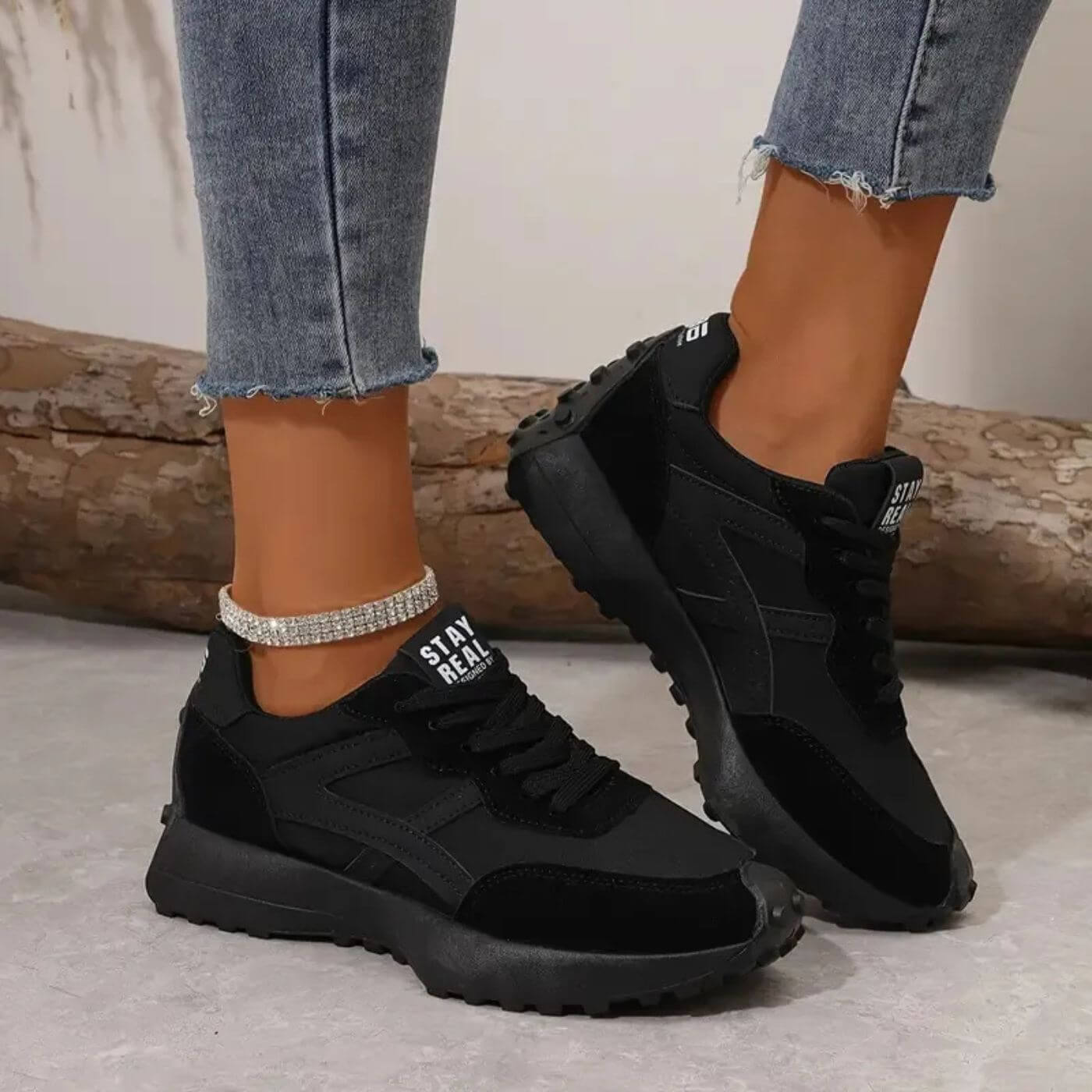 Kylee Supportive Non-Slip Orthopedic Trainers