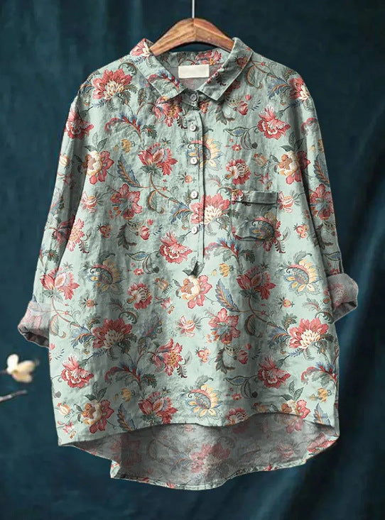 Eleanor | Classic Floral Blouses