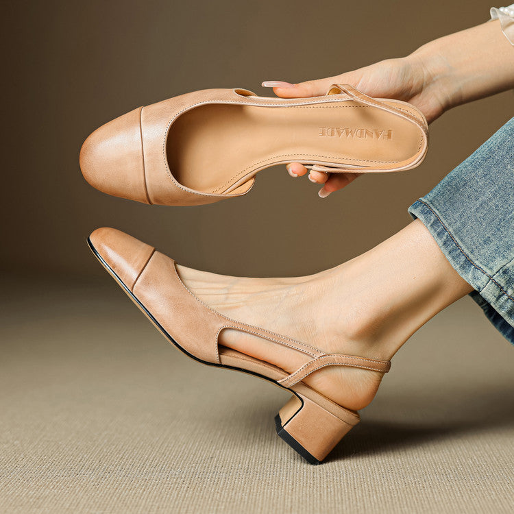 Evelisse | Genuine Leather Pumps