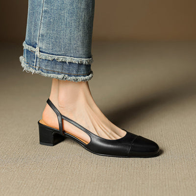 Evelisse | Genuine Leather Pumps