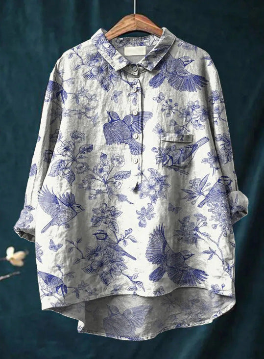 Eleanor | Classic Floral Blouses