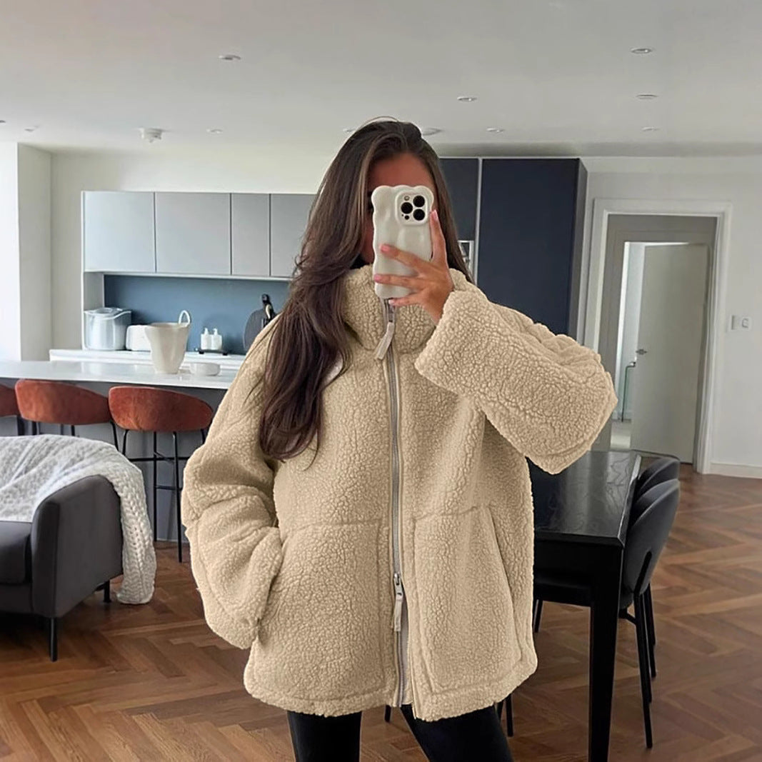 Amelia | Soft Teddy Coat