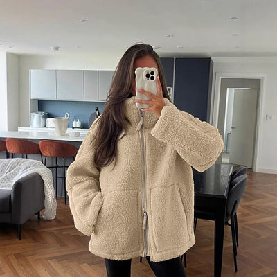 Amelia | Soft Teddy Coat