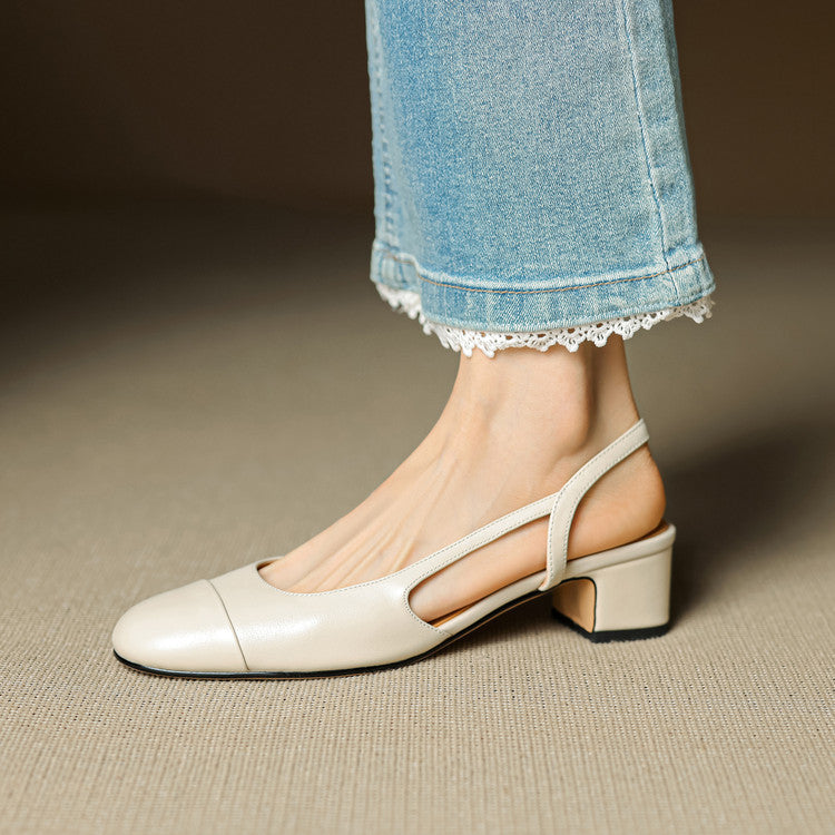 Evelisse | Genuine Leather Pumps