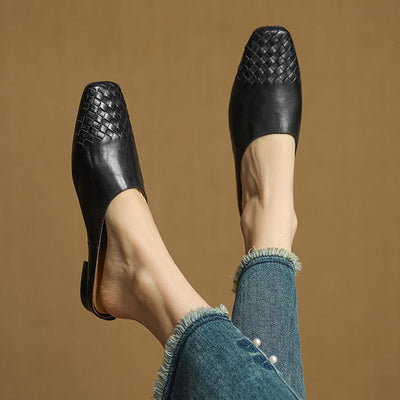 Serenya | Genuine Leather Mules