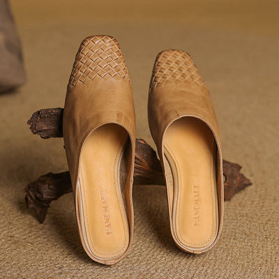 Serenya | Genuine Leather Mules