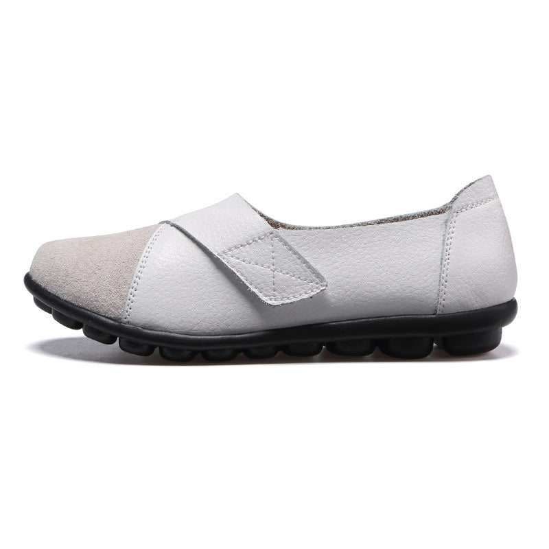 Liveli Premium Orthopädische Schuhe Echte bequeme Leder-Loafer