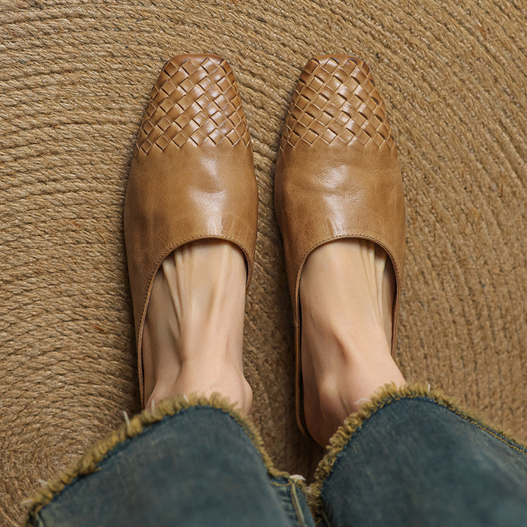 Serenya | Genuine Leather Mules