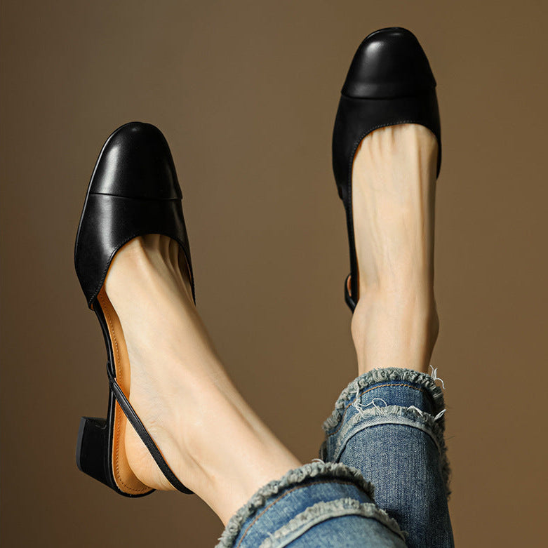 Evelisse | Genuine Leather Pumps