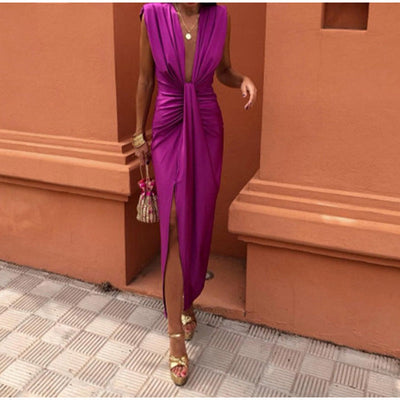 Isabella | Party Dress with Deep V-Neck