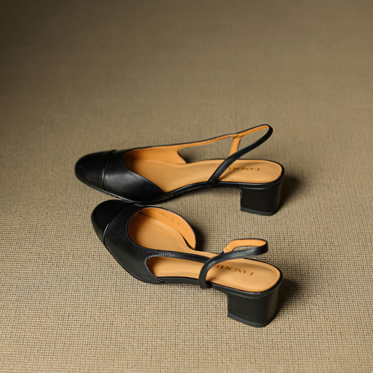 Evelisse | Genuine Leather Pumps