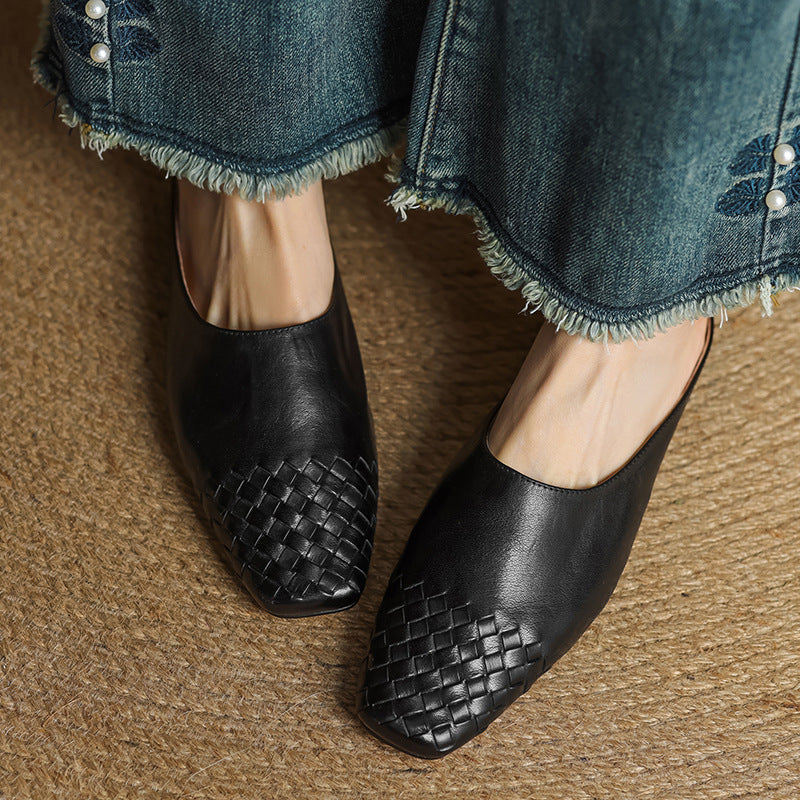 Serenya | Genuine Leather Mules