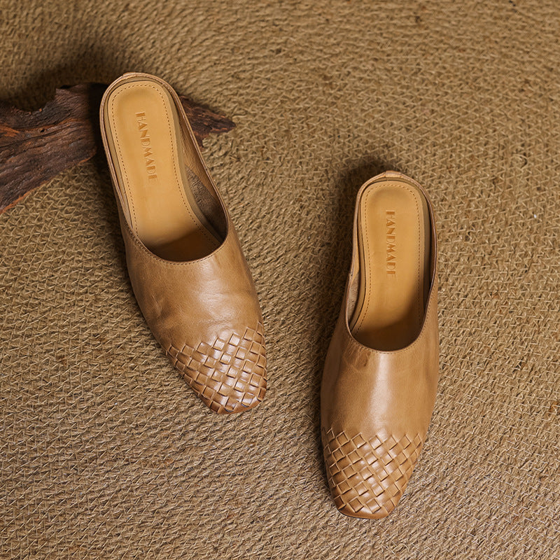 Serenya | Genuine Leather Mules