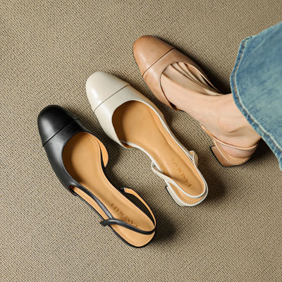 Evelisse | Genuine Leather Pumps