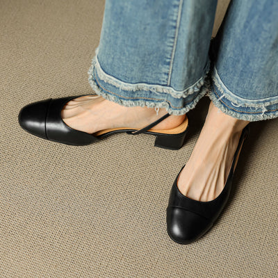 Evelisse | Genuine Leather Pumps