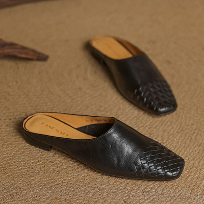 Serenya | Genuine Leather Mules