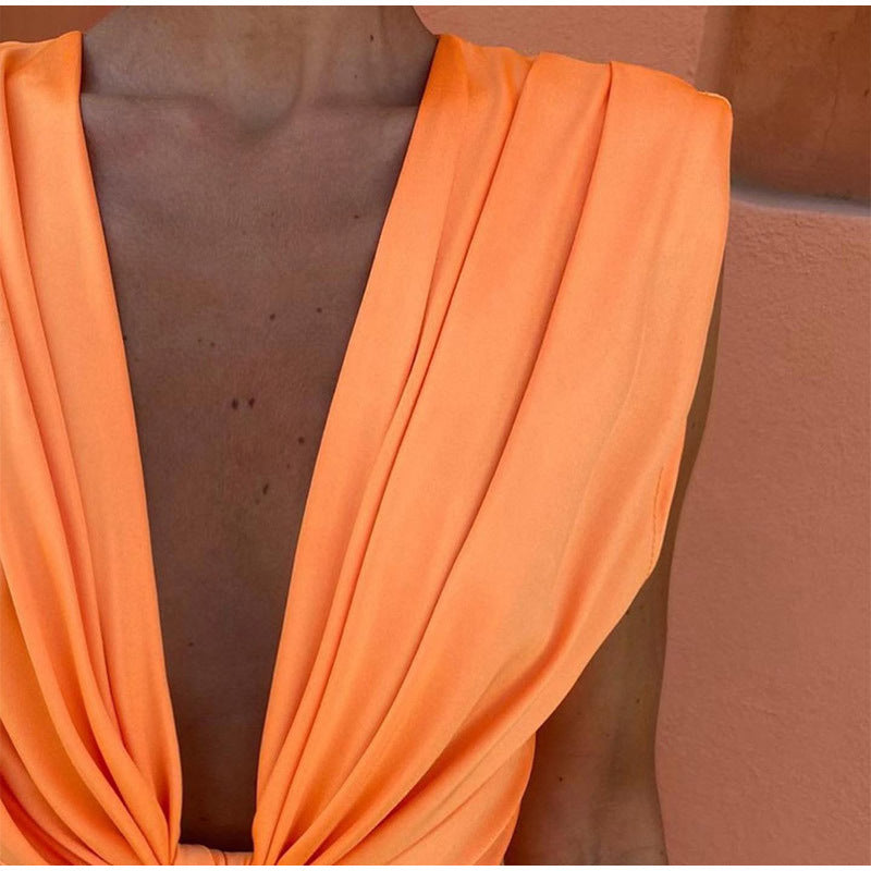 Isabella | Party Dress with Deep V-Neck