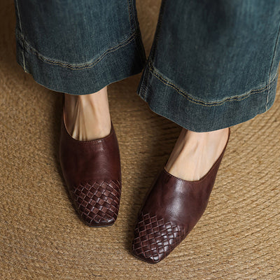 Serenya | Genuine Leather Mules