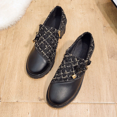 Liveli Damenschuhe mit dicken Absätzen und hohen Absätzen 