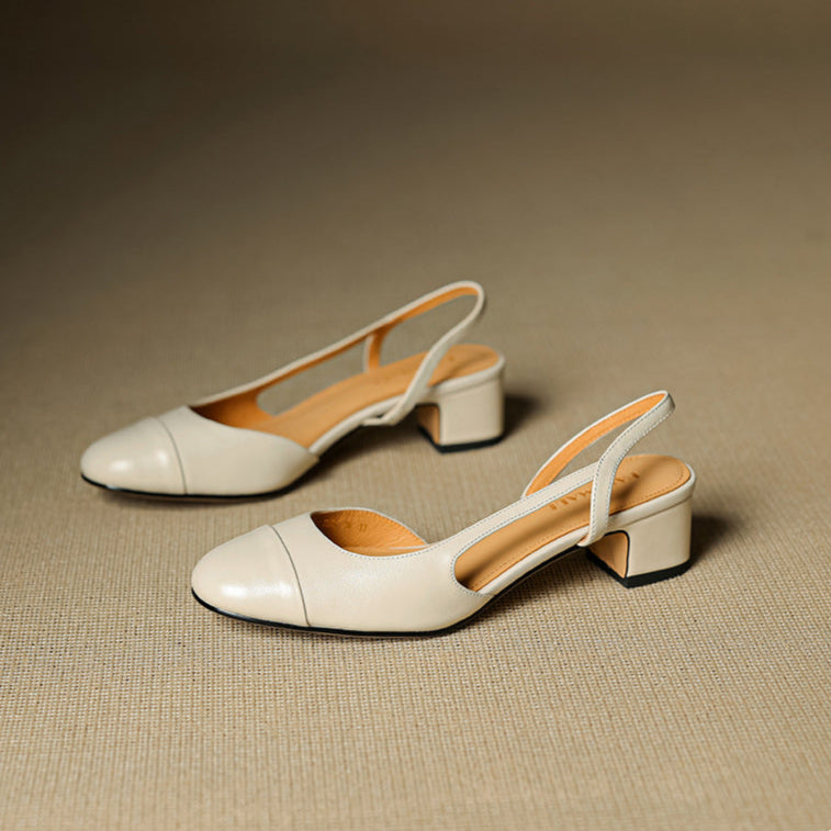 Evelisse | Genuine Leather Pumps