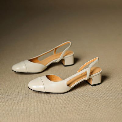 Evelisse | Genuine Leather Pumps