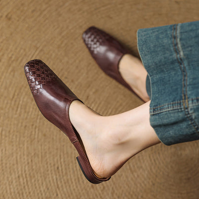 Serenya | Genuine Leather Mules
