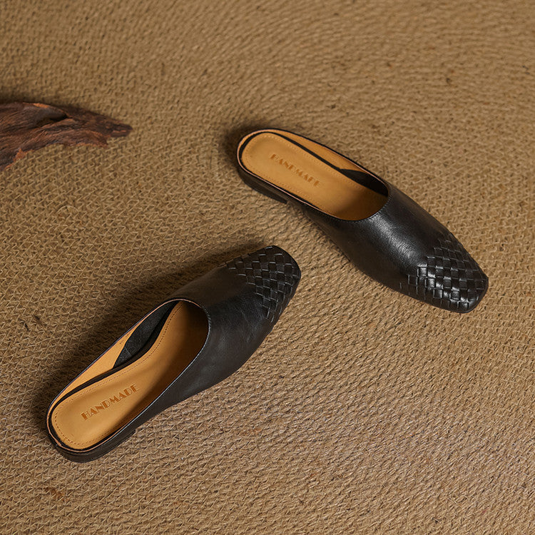 Serenya | Genuine Leather Mules