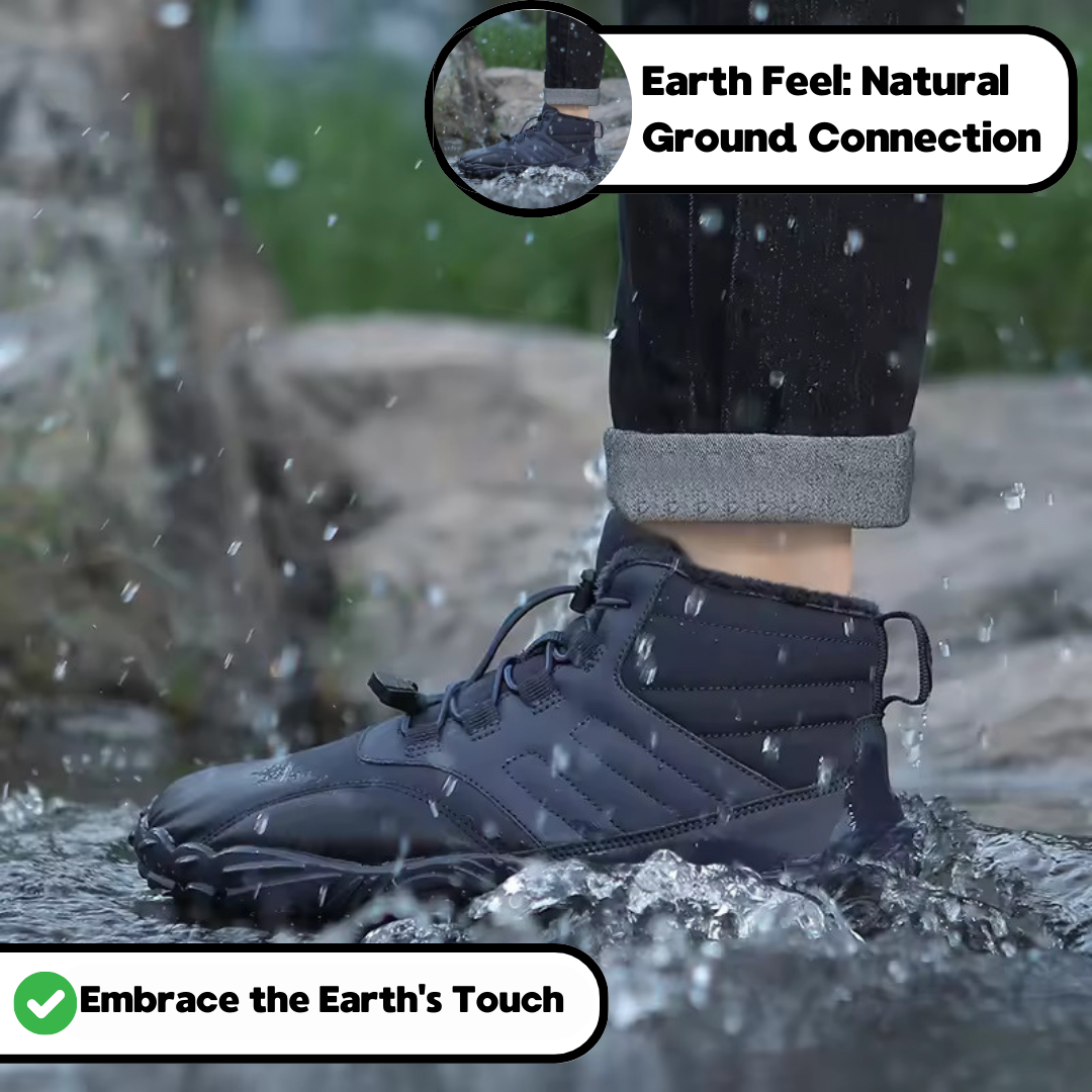 Non-slip & waterproof winter barefoot shoe (Unisex)