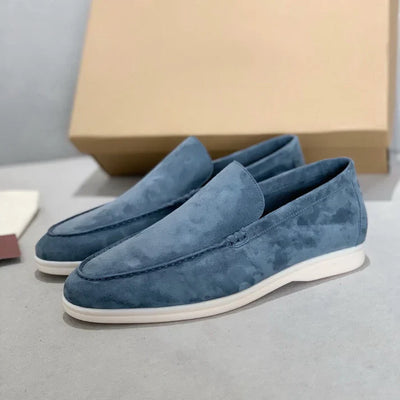 Men’s Suede Slip-On Loafers