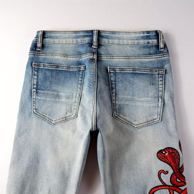Venom Strike Distressed Jeans