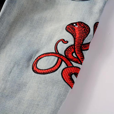 Venom Strike Distressed Jeans