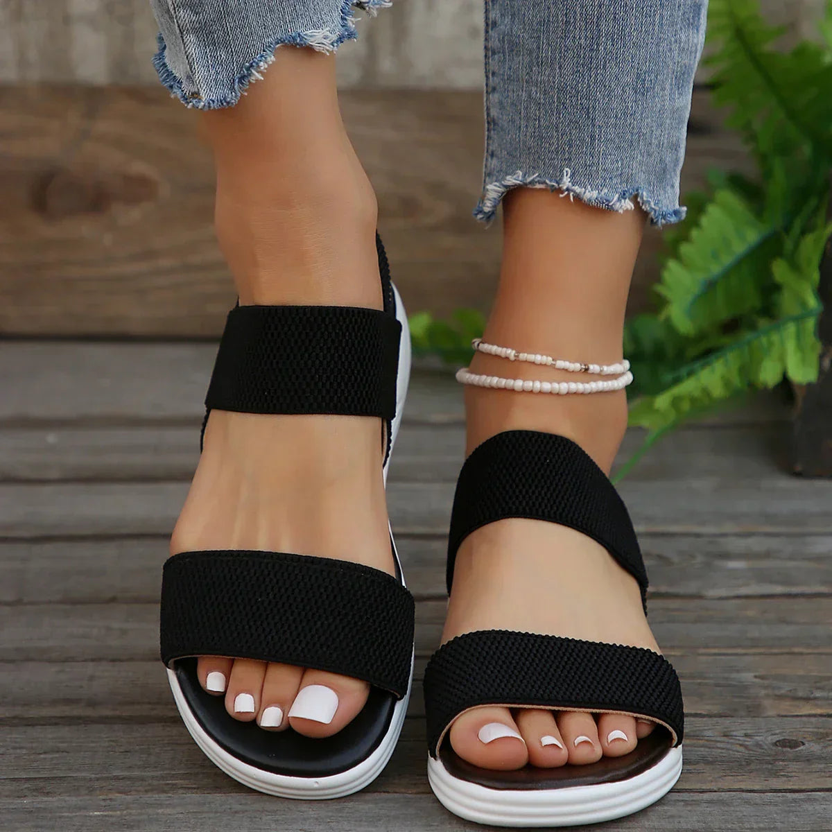Flaro™ | Stilvolle orthopädische Komfortsandalen