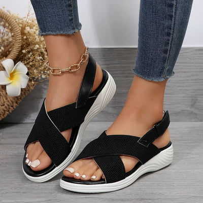 Flaro™ | Stilvolle orthopädische Komfortsandalen