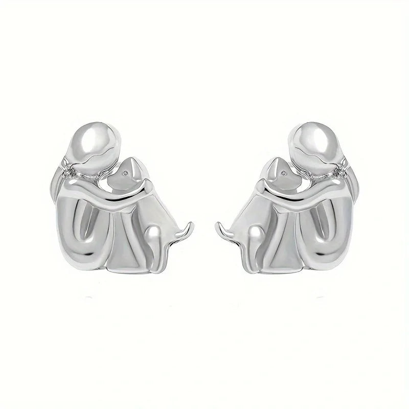 Liveli - Dog Icon Earrings