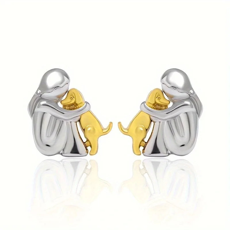 Liveli - Dog Icon Earrings