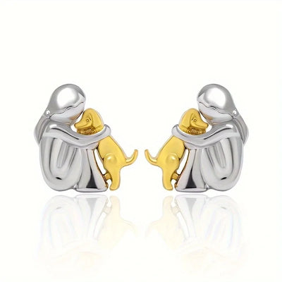 Liveli - Dog Icon Earrings