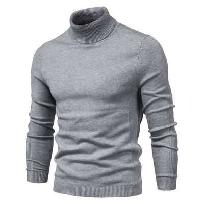 Warmer – Merino Rollkragenpullover für Männer mit Stil